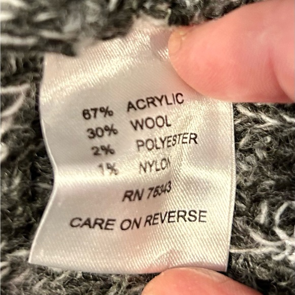 Women’s Chiaramente wool-blend cardigan, Size L, NWT. Made in Italy - Picture 5 of 5